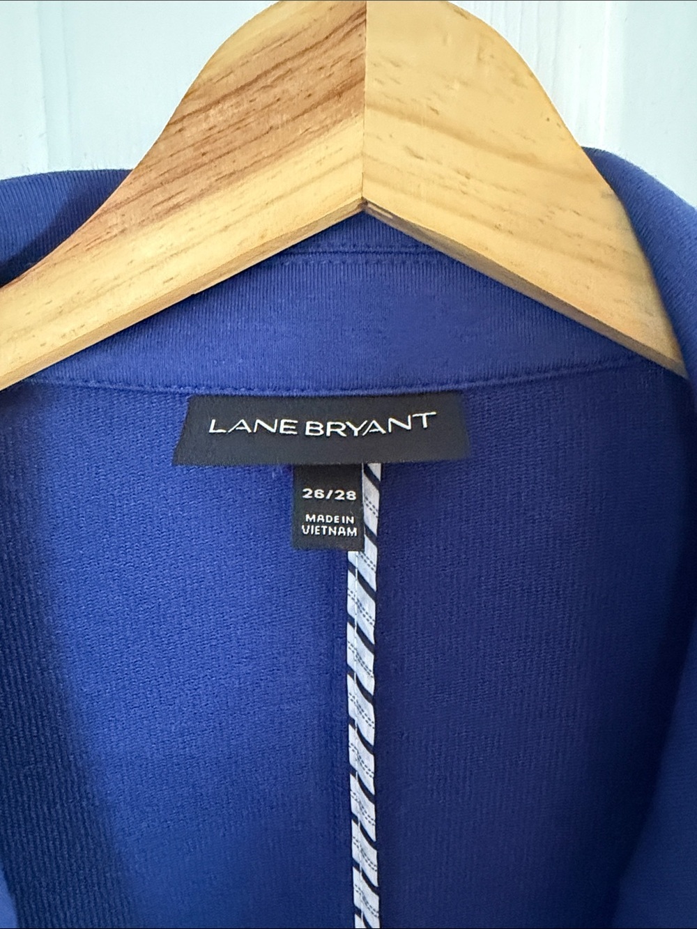 Lane Bryant Deep Blue Single-Button Blazer size 26/28 - Picture 3 of 5